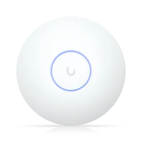 Acces point Ubiquiti U7-LR Wifi 7, 1 x RJ-45 port, 7300 Mbit/s, tensiune DC 42.5 - 57 V, alb