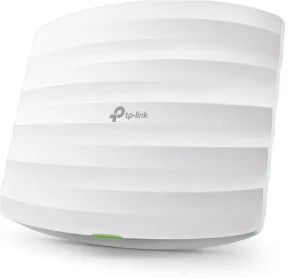 AC1350 Ceiling Mount Dual-Band Wi-Fi Access Point PoE and Passive PoE (Power Adapter is not included), 3× Internal Antennas, Mesh, Seamless Roaming, MU-MIMO, Band Steering, Beamforming, Load Balance, Airtime