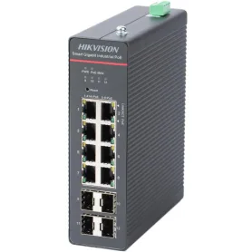 HK SWITCH POE 8 PORTURI SMART MANAGED 8 x Gigabit PoE RJ45 ports,4 x Gigabit SFP
